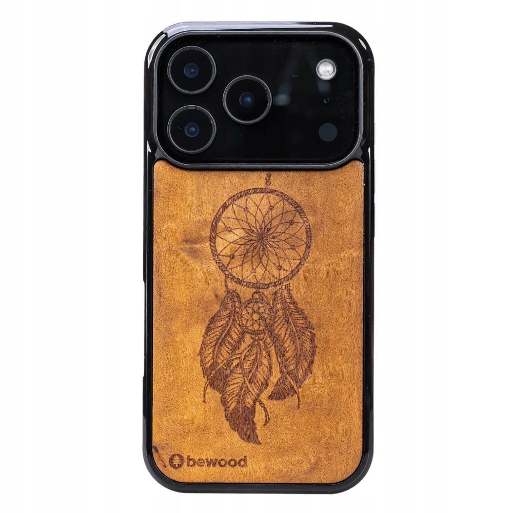 Dřevěný Pouzdro Bewood pro iPhone 17 Pro Lapač Snů Imbuia