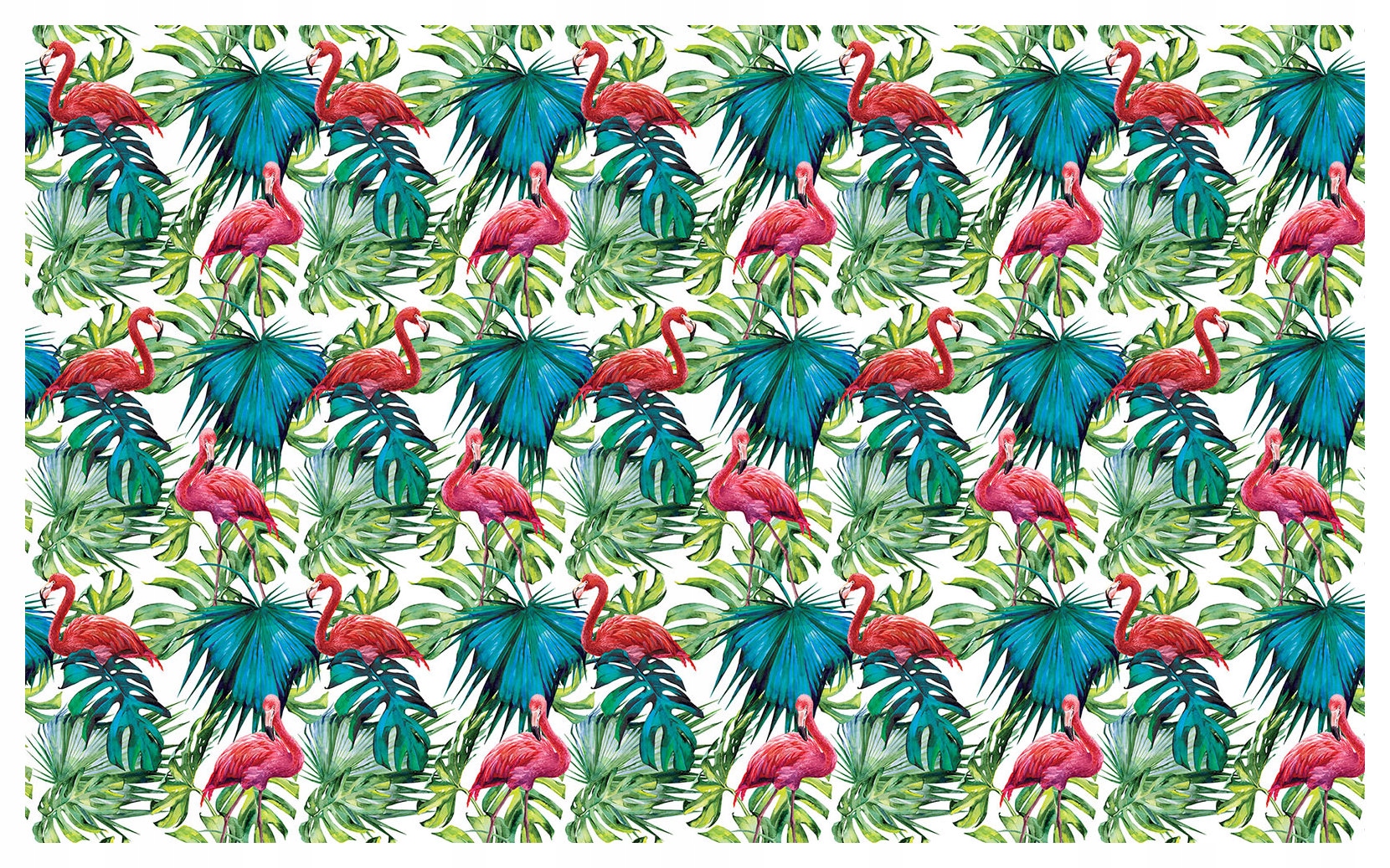 Vliesová fototapeta Růžové plameňáci v tropech, exotika 368x254 lepidlo