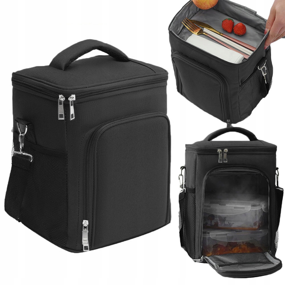 Torba Termiczna Izolowana Plażowa Piknikowa Lodówka Turystyczna Lunch Box