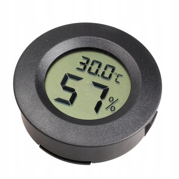 

Termometr-higrometr LCD -50-110C Czarny