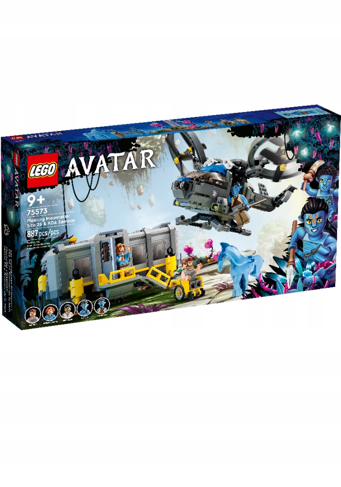 Lego Avatar Létající hory: základna 26 a Samson Zpz 75573
