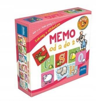 

Memory memo Pamięć Gra pamięciowa Litery literki