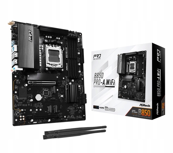 Płyta główna ASRock B850 Pro-A WiFi ATX AMD Ryzen AM5 4x DDR5