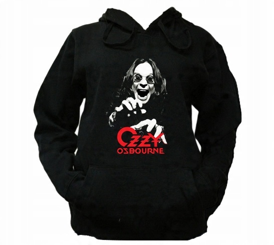 

M Bluza Kaptur Męska Black Sabbath Ozy Osbourne