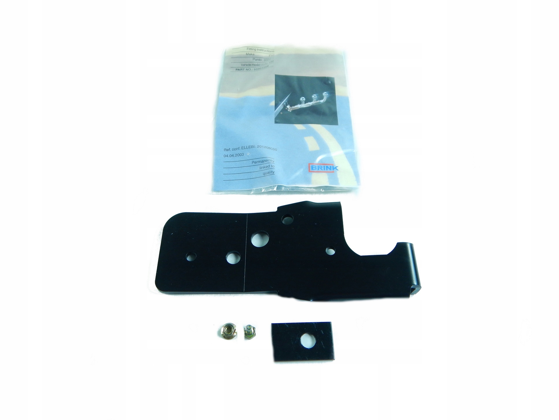 Console Support plaque HAKA FIAT PUNTO 02- / 50901257