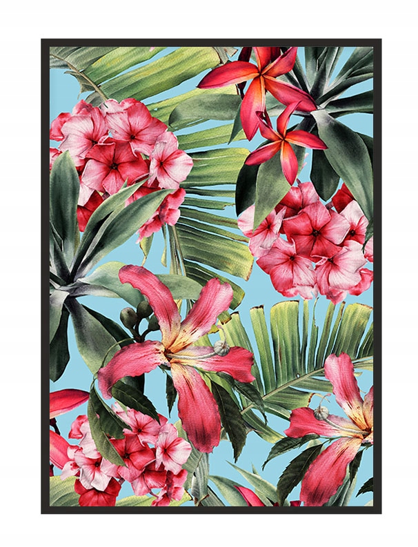 

Obraz Plakat W Ramie 53x73 cm Kwiaty P1669