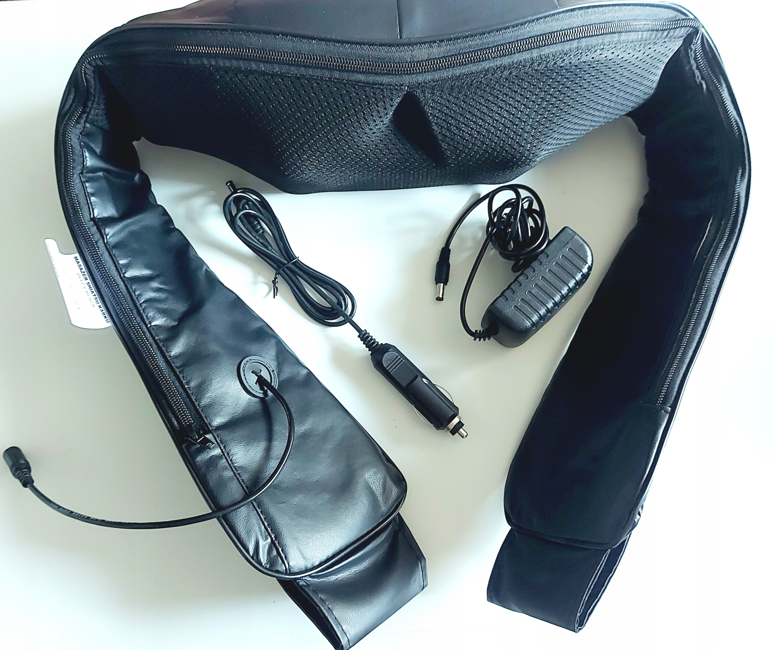 Masażer Shiatsu karku Głowy pleców z podgrzewaniem 24W sieciowy samochodowy