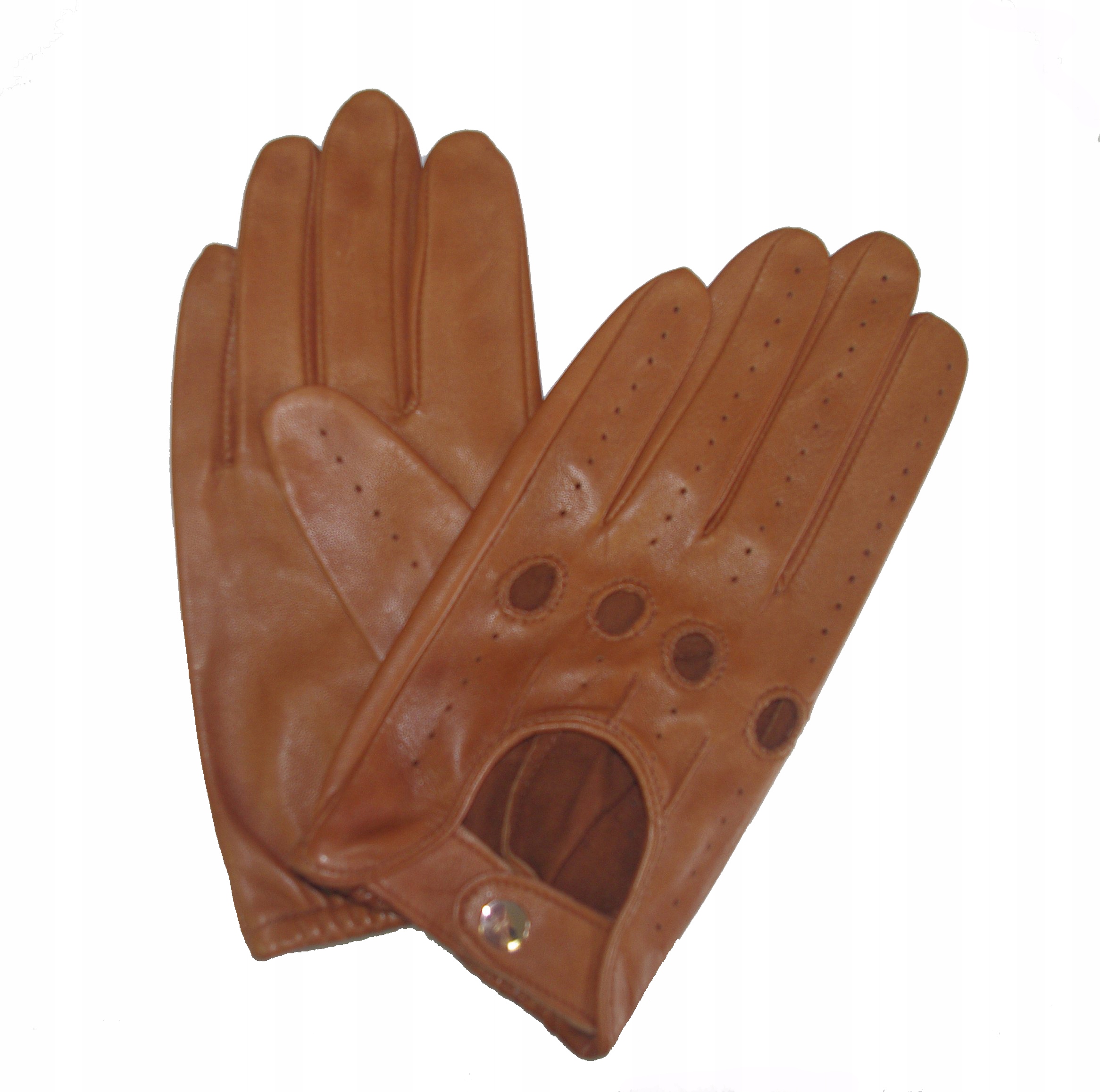 Dámské automobilové rukavice Insignium S 523 Kl, hnědá barva