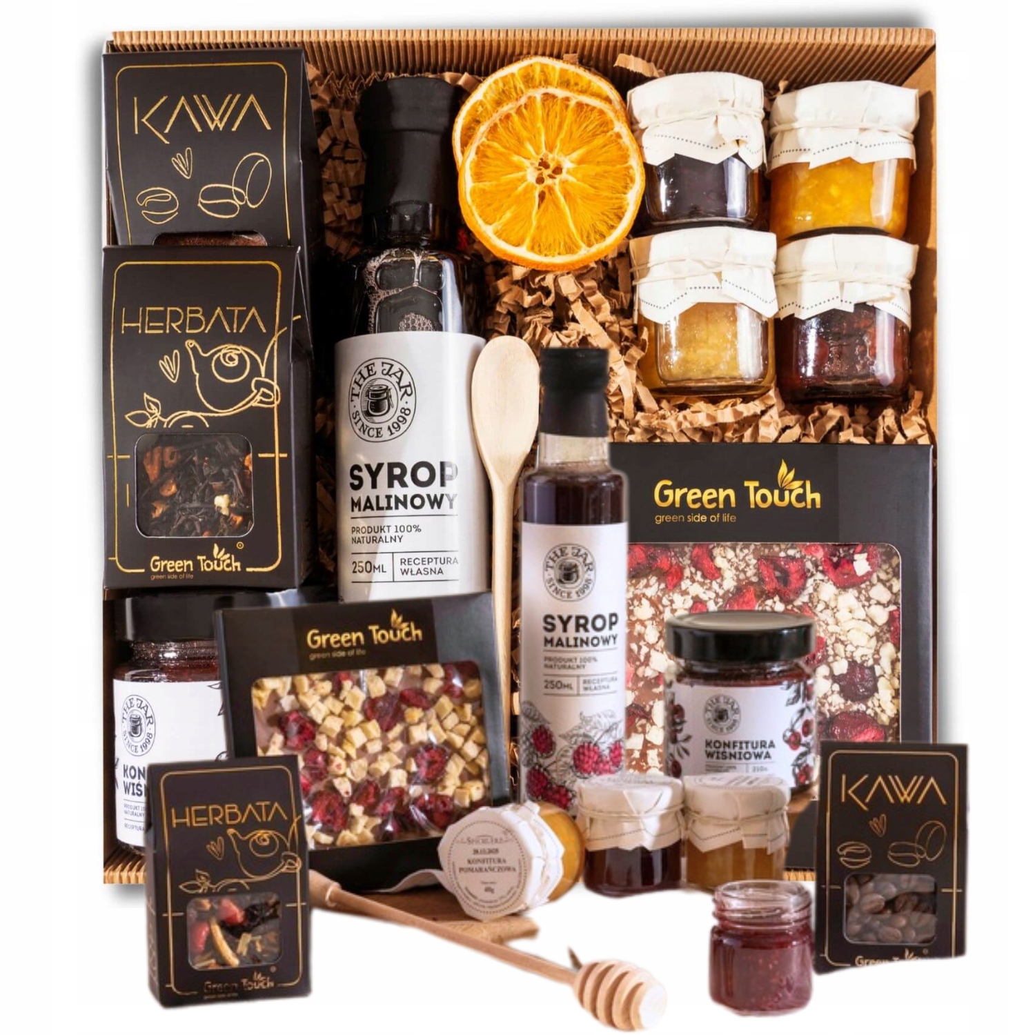 Levně Dárkový Koš Sada Čaj Káva Dárek Čokoláda Dárek Na Velikonoce