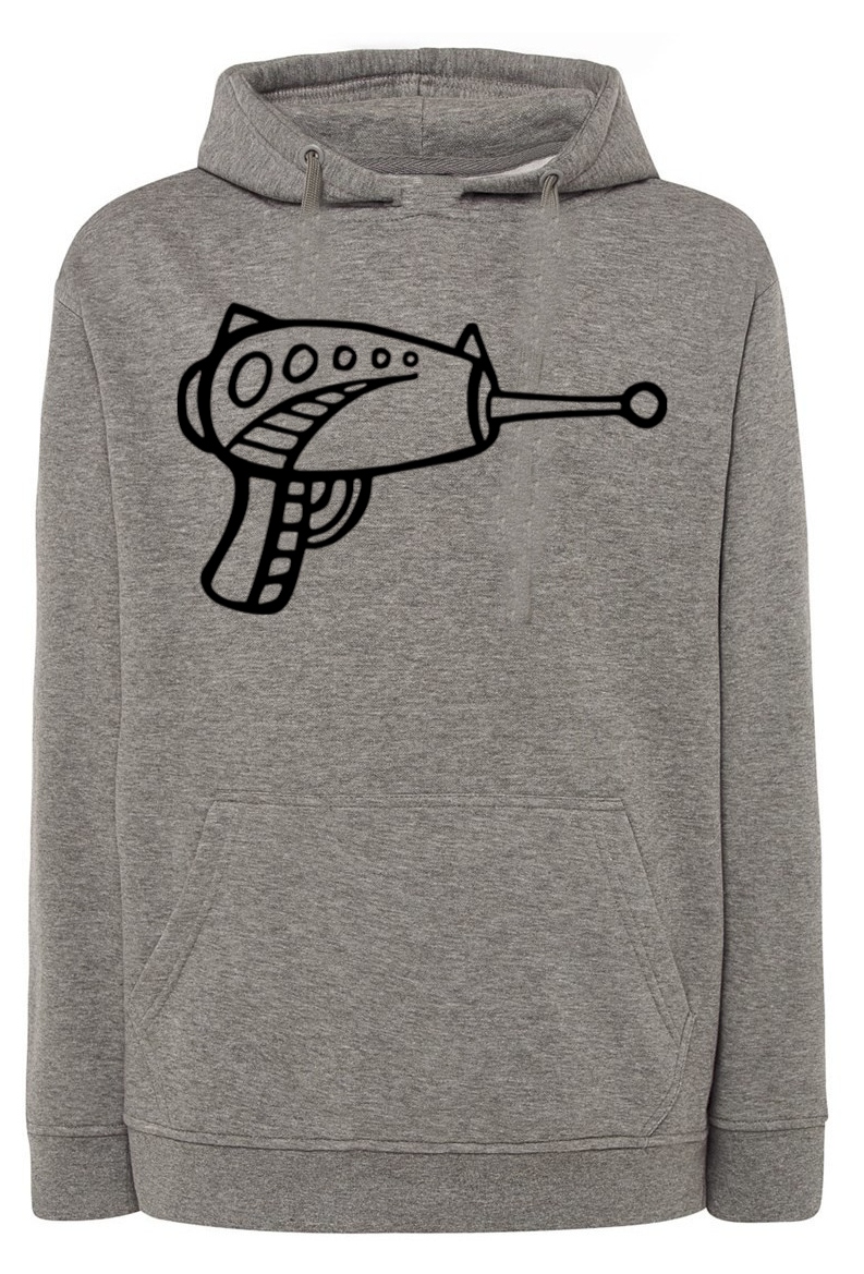 Pánská mikina s potiskem Blaster Laser Gun vel. 4XL