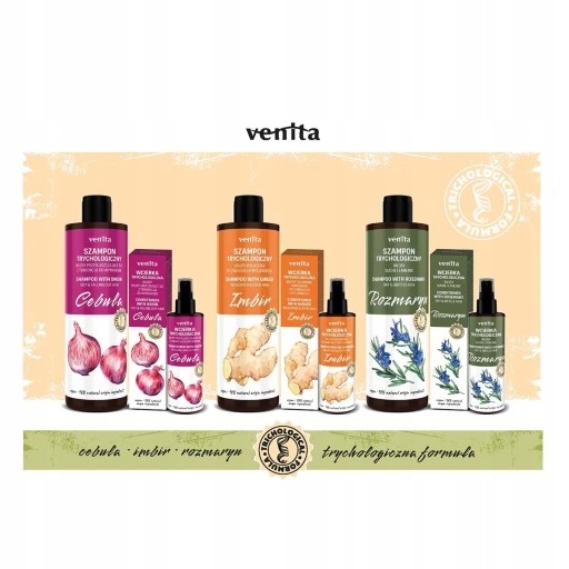 Venita Trycho Wcierka trychologiczna do włosów Rozmaryn Marka Venita