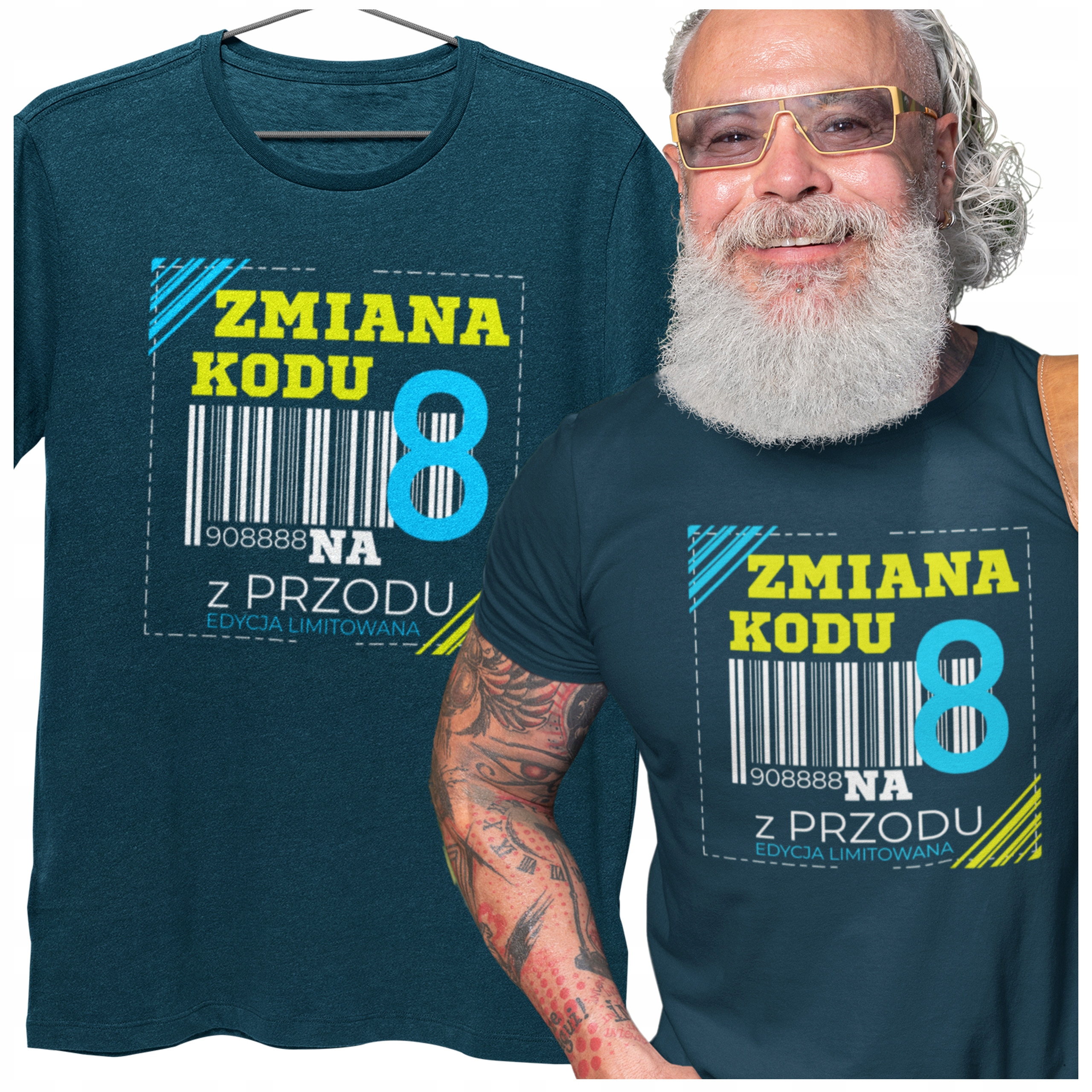 

Koszulka Na 80TKĘ Urodziny Zmiana Kodu
