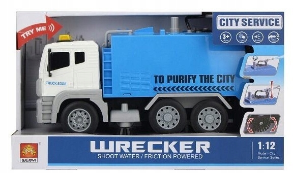 CIĘŻARÓWKA SAMOCHÓD CZYSZCZĄCY ZAMIATARKA Kod producenta WY830B