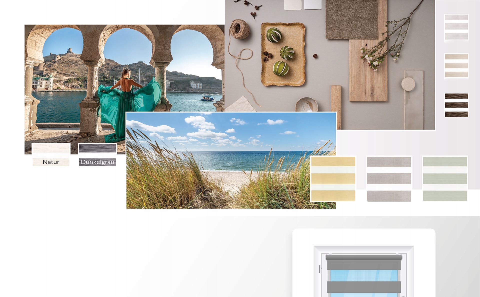 ROLETA NOC DZIEŃ 101X140CM WYMIAR BIAŁY EAN (GTIN) 5907550512340