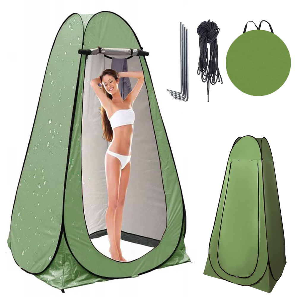 Vyskakovací Stan Pro Přebalování Toaleta Camping Sprcha Stan S Oknem