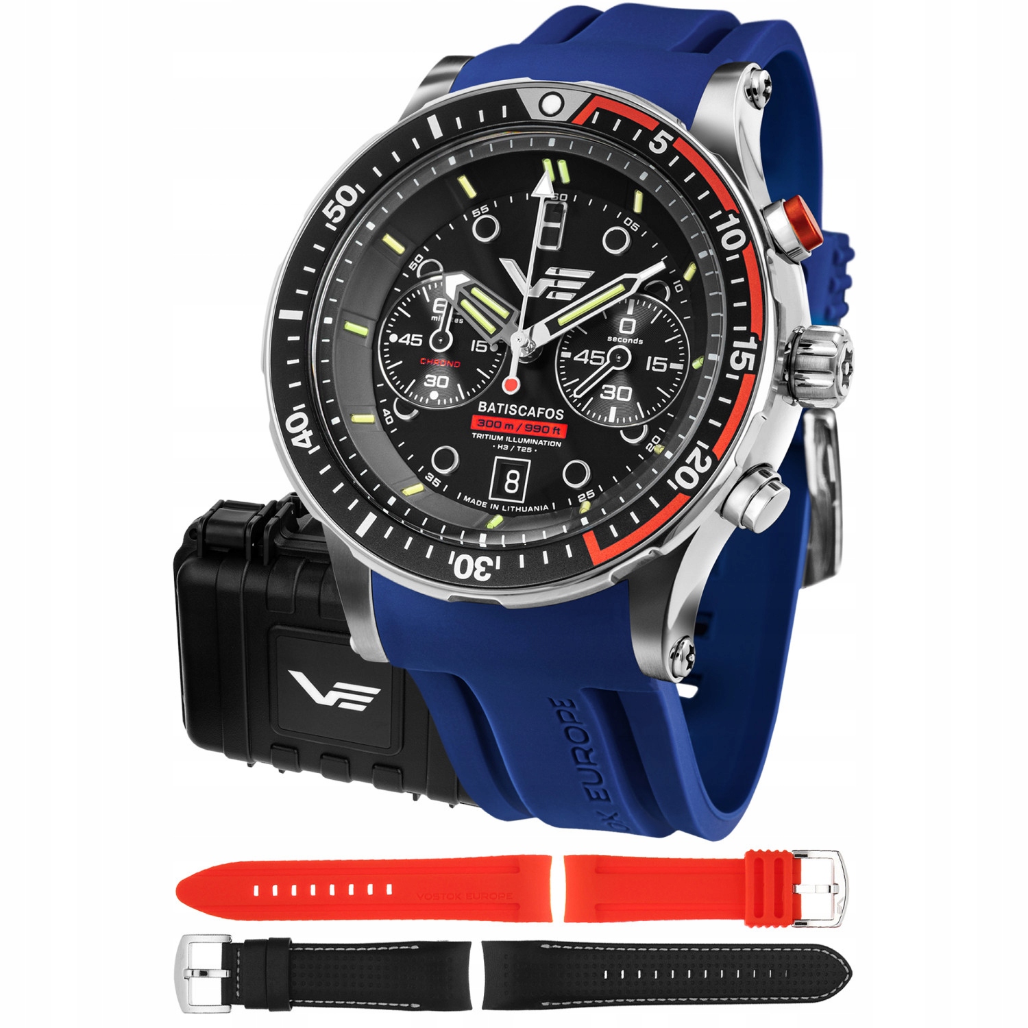 Pánské Hodinky Vostok Europe 6S21-511A771SBL modrý pásek
