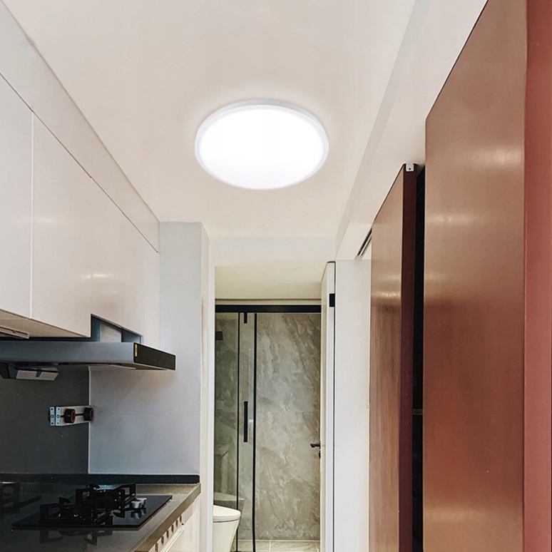 Plafon Panel LED Oprawa Lampa Natynk Okrągły 6W 9y Rodzaj gwintu zintegrowane źródło LED