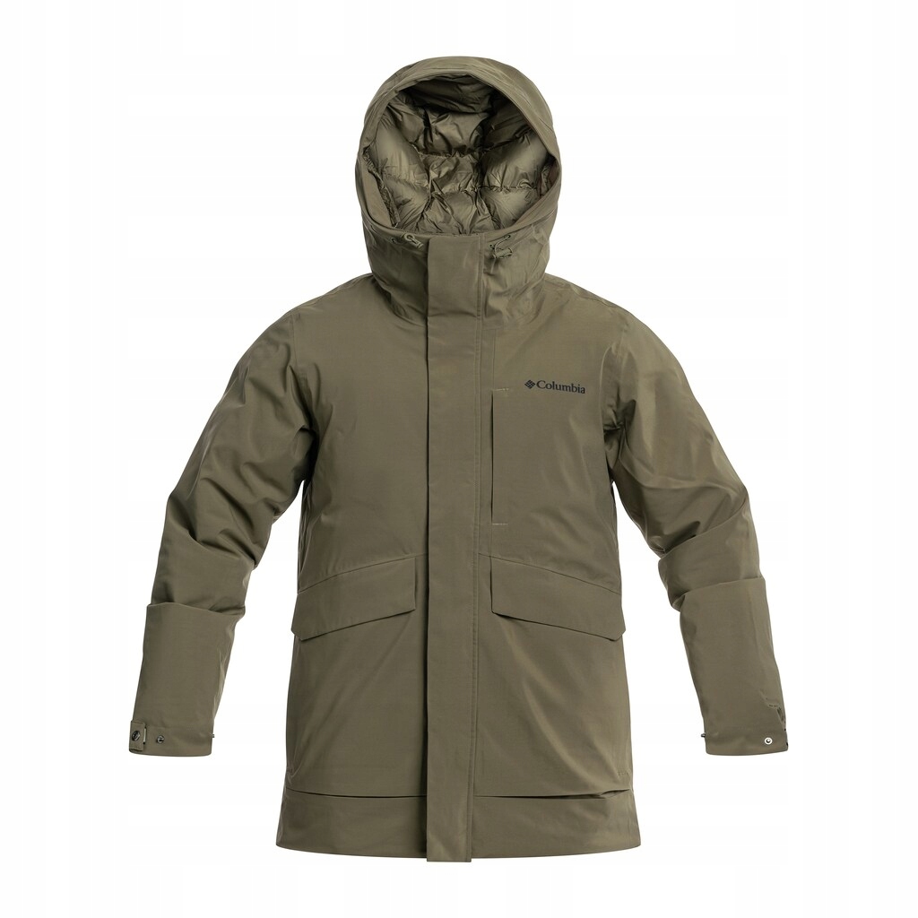 Zimní bunda s kapucí Columbia Street Heights Waterproof Down Parka XL