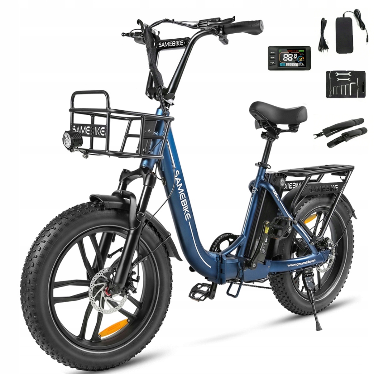 Pojazdy Elektryczne Damski/Męski Samebike C05 Pro 20" 36V 500W 35KM/H 70KM