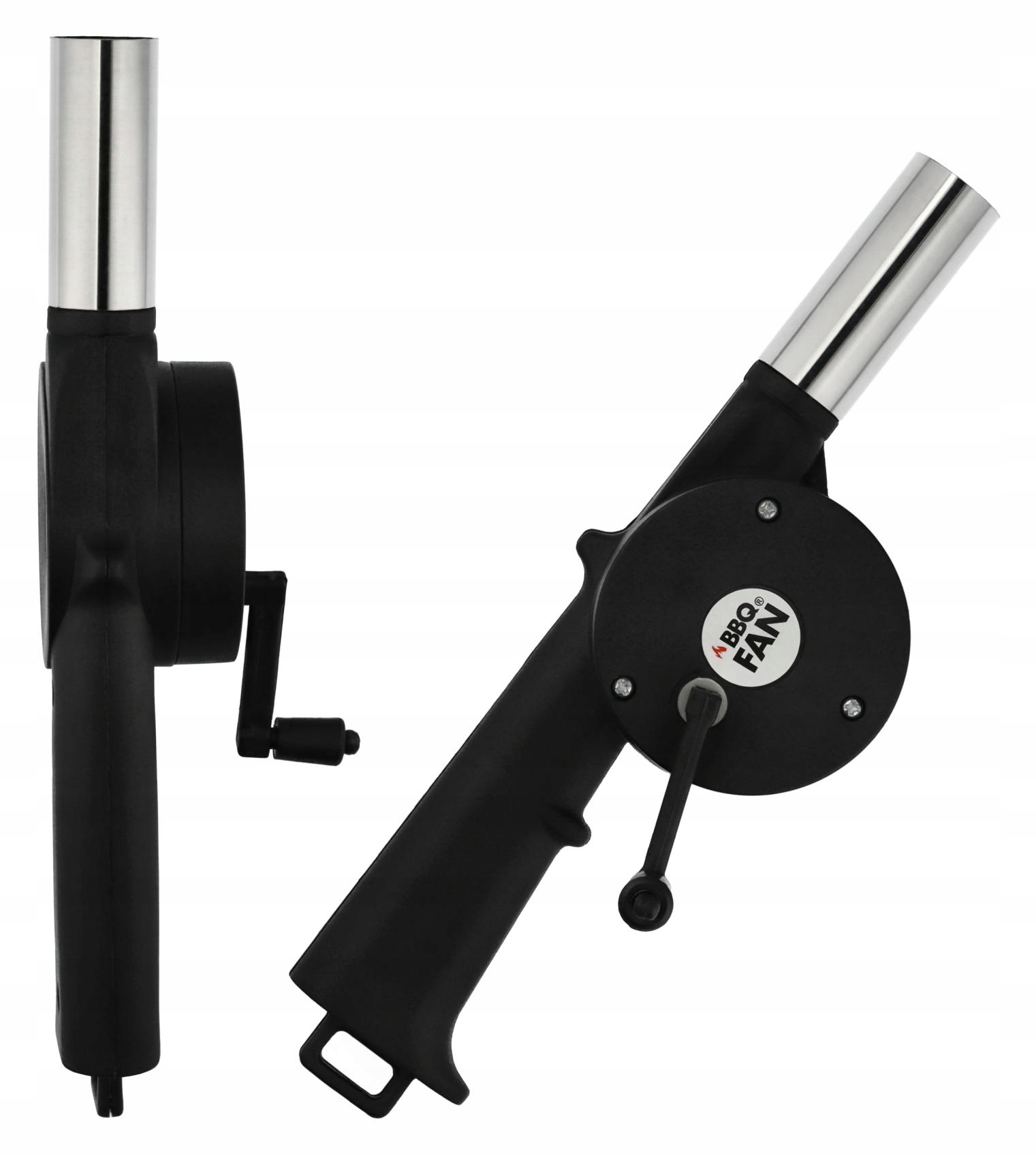 

Dmuchawa do grilla kominka ogniska korbka ręczna