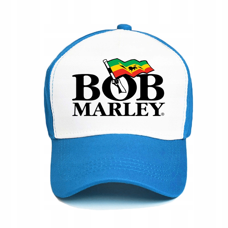 

Czapka z daszkiem Niebieska Bob Marley