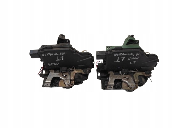 SKODA OCTAVIA 1 I LIFT 00- ZAMEK LEWY TYŁ 6PIN