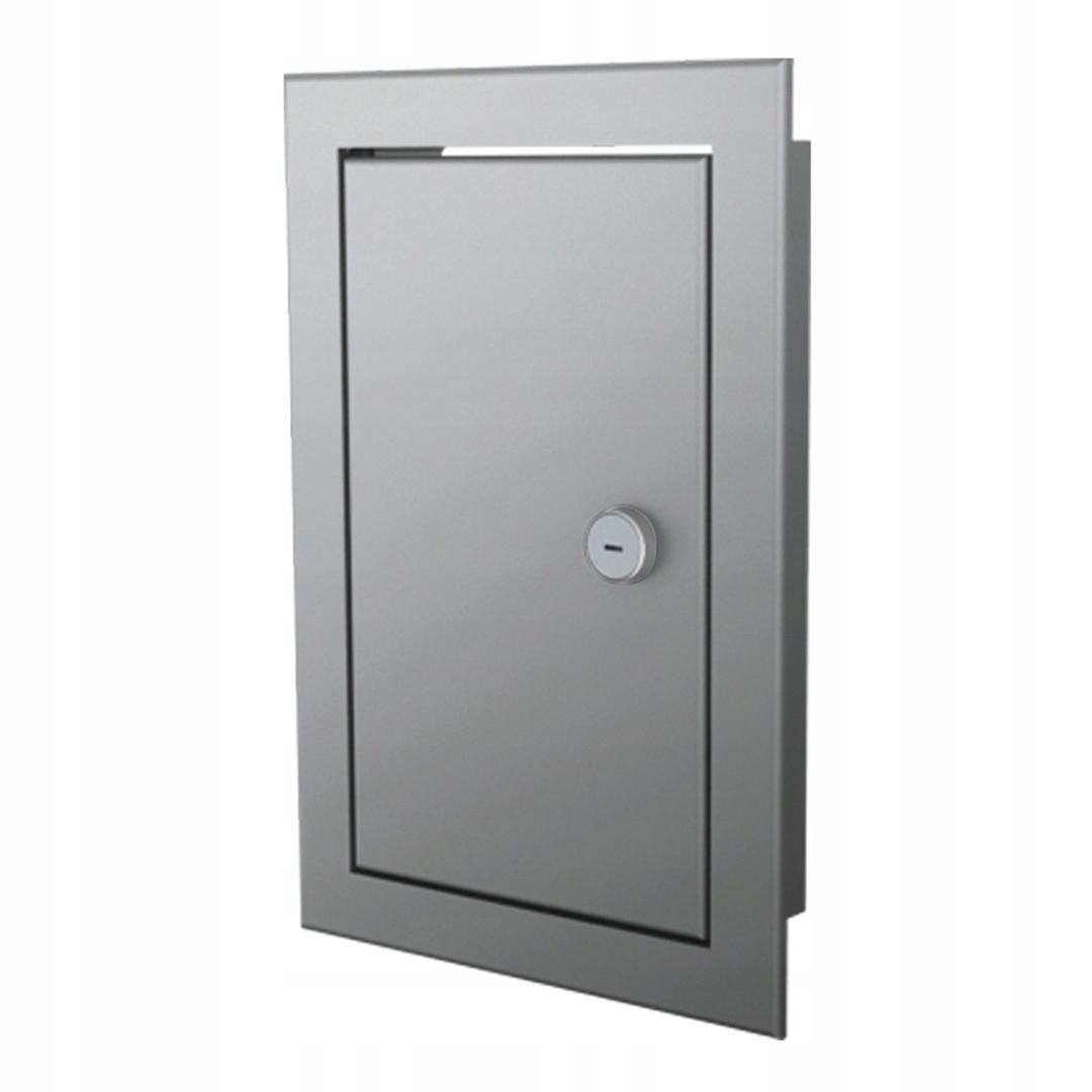 Komínová revizní dvířka Dospel Dr/kom 140x140 mm stříbrná