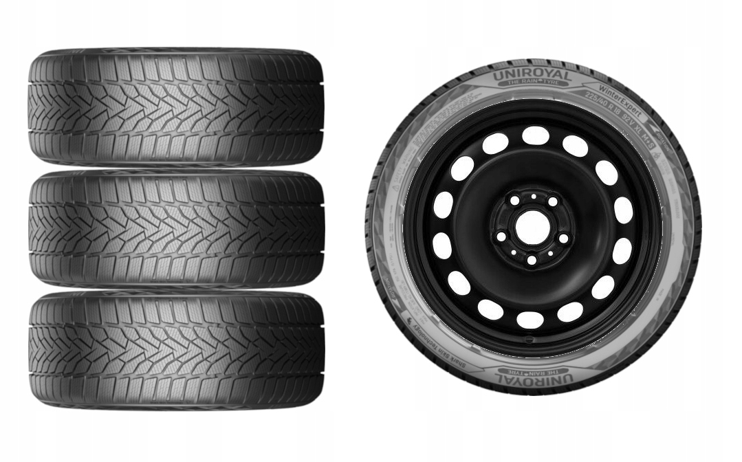 NOWE KOŁA ZIMA PEUGEOT 308 205/55R16 UNIROYAL