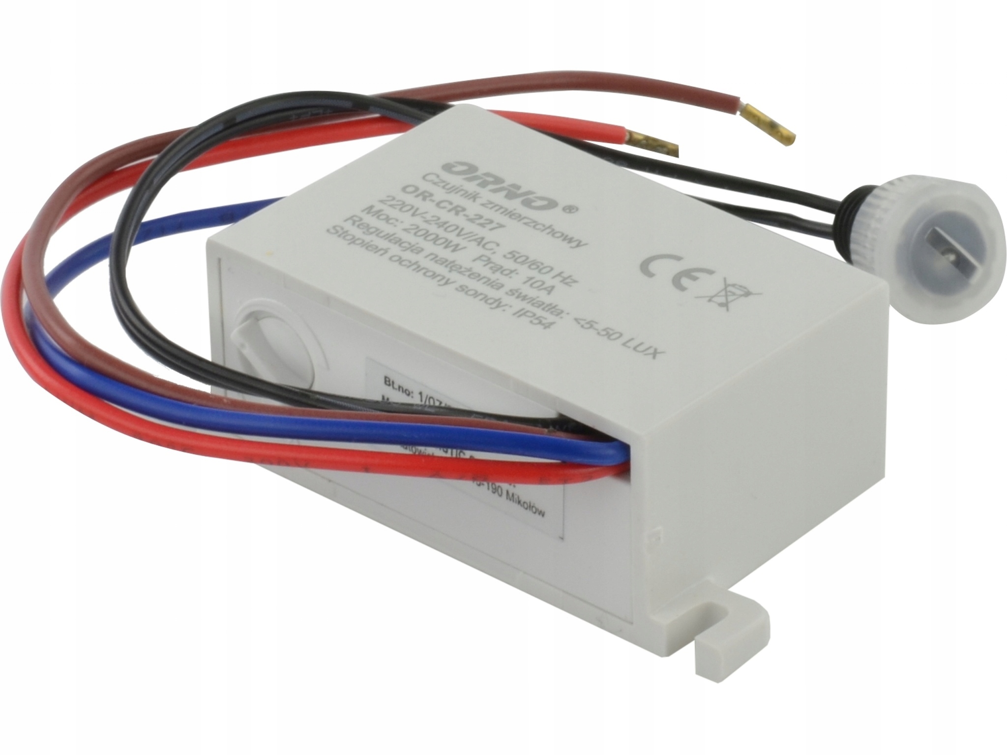 Czujnik zmierzchu zmierzchowy OR-CR-227 Typ czujnik