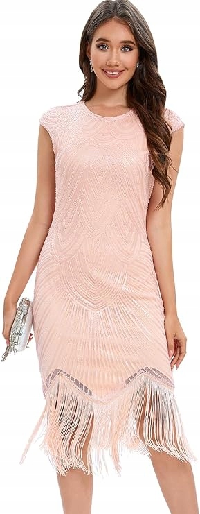 Viloree Šaty Flitrové Retro Glamour Večerní velké Gatsby 3XL