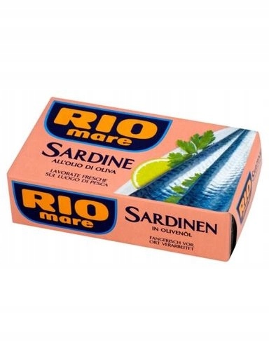 Levně 5 x Rio Mare Sardinky v olivovém oleji 120 g
