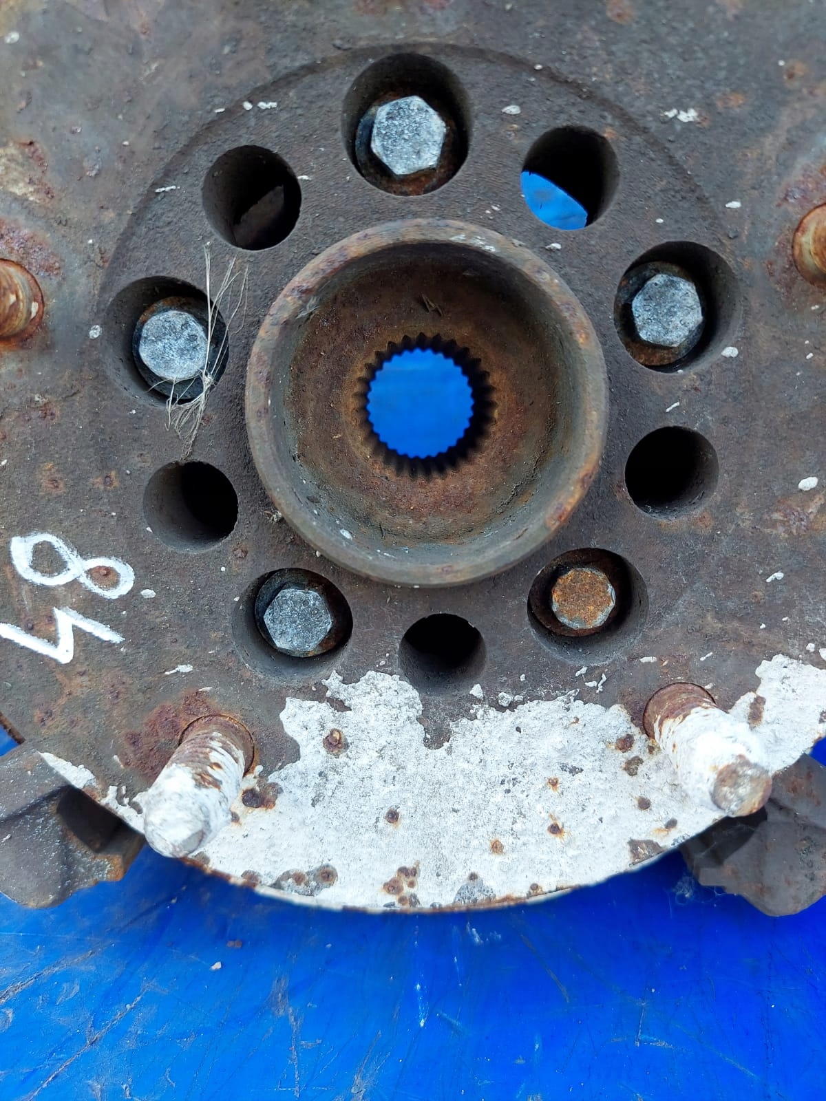 MCPERSON swing shock absorber FORD TRANSIT left