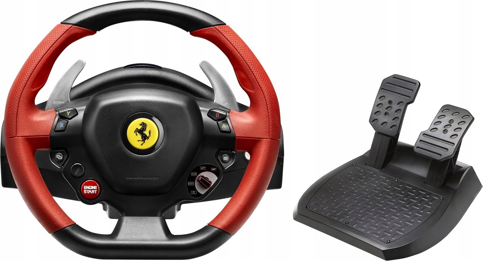 Kierownica wyścigowa Thrustmaster Ferrari 458 Spider Czarno-czerwona