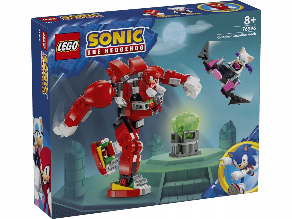 Lego 76996 Sonic Knuckles a mech-strážce