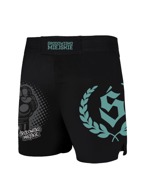Środowisko Miejskie Kraťasy Mma Fist Black L