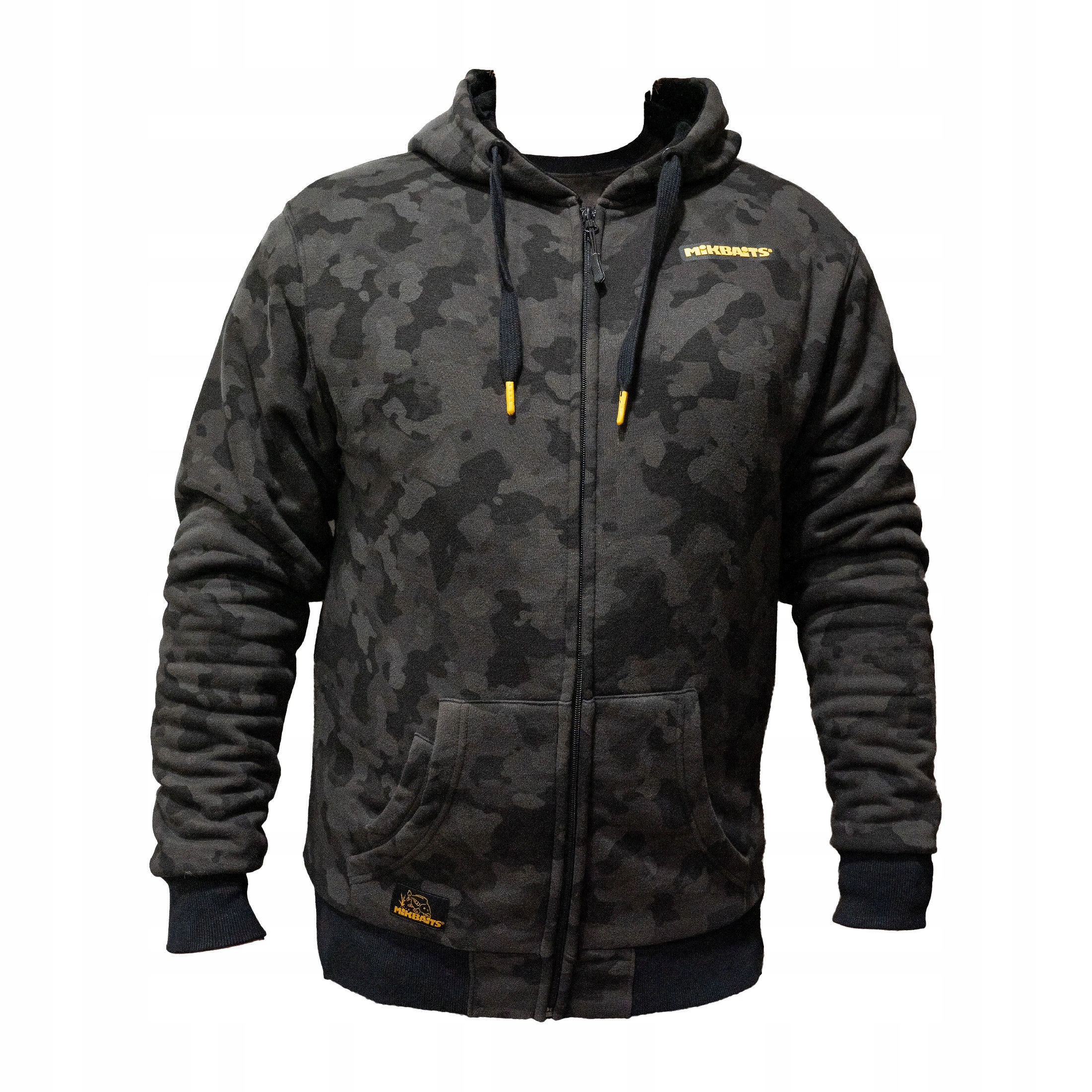 Mikbaits bunda se zipem Black Camou Sherpa černá Velikost: XXL