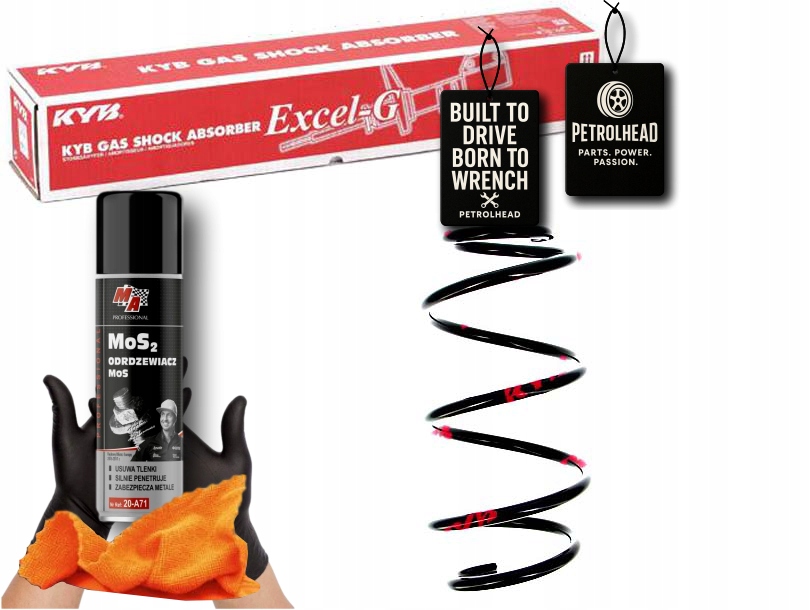 Pružina Zavěšení Přední L/p Hyundai IX35 Kia Sport #Petrolhead Pro+ Kit1