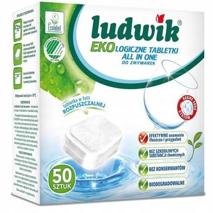 

Ludwik ekologiczne tabletki do zmywarki Eko 50szt