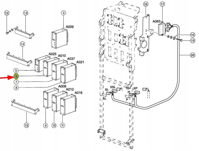 014902.3 Moduł płyty bezpieczników Marka maszyny Claas