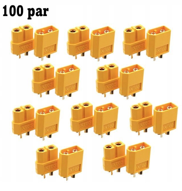 Konektor konektor kostka XT60 pár komplet samec samice