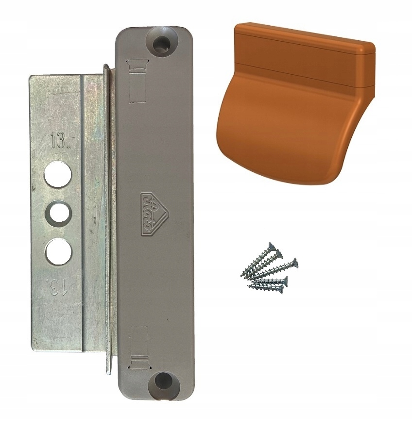 Roto защелка для подвижной стойки балконной двери RAL8003