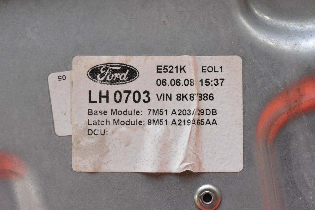 window regulator left front EU 7M51-A203A29-DB FORD FOCUS MK2 LIFT 08-11
