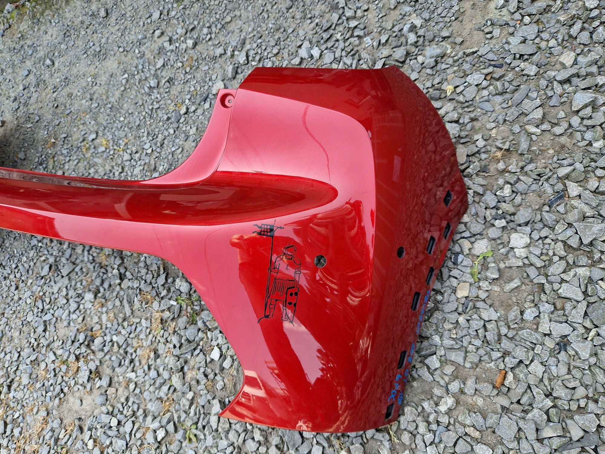 bumper rear PEUGEOT 208 II GT 2019R->