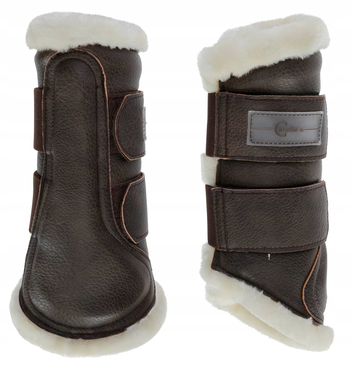 Chrániče Pro Koně Pelise Tmavě Hnědé Pony Covalliero