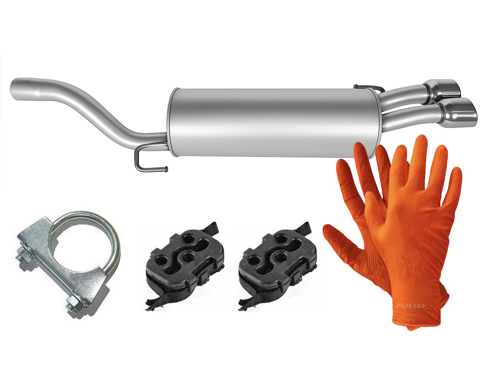 ALFA ROMEO MITO 1.4 TB/TJet/Turbo MultiAir (OD 2008r.) TŁUMIK KOŃCOWY