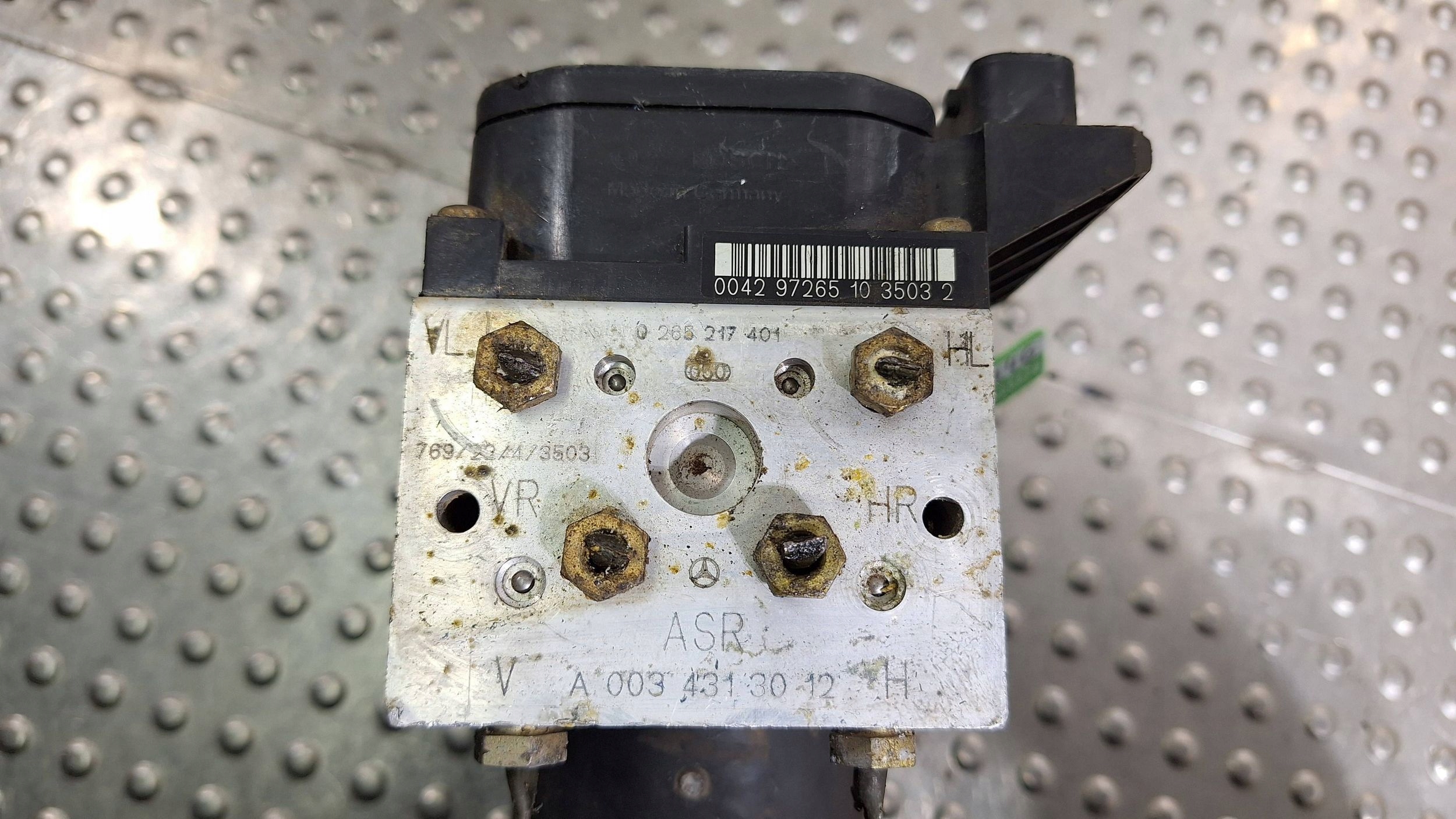 pump control unit ABS 0265217401 A0034313012 MERCEDES W210