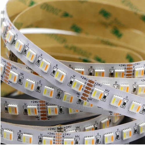 1m Taśma led RGB+CCT 5w1 60led 5050smd 24V jakość