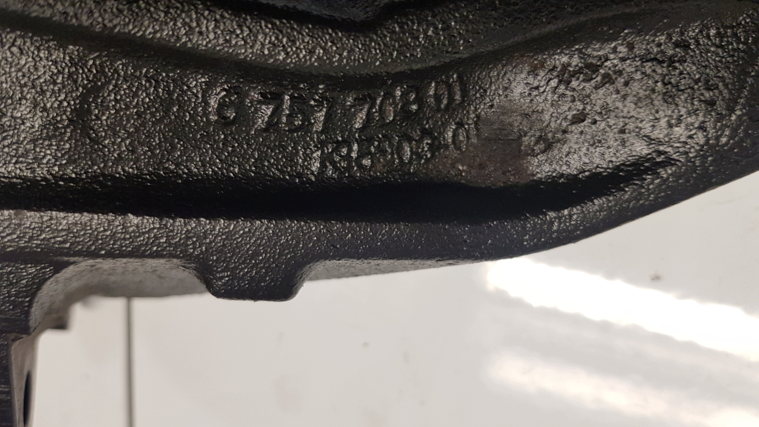 BMW X5 E53 N62B44 supporto staffa motore 675770801