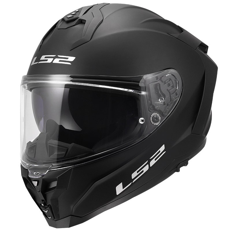 LS2 FF817 Challenger II Solid Matt Black integrálna prilba s mixom XXL