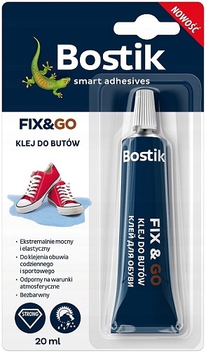 Klej do butów FIX&GO 20 ml klej do obuwia BEZBARWNY MOCNY EAN (GTIN) 5902232638127